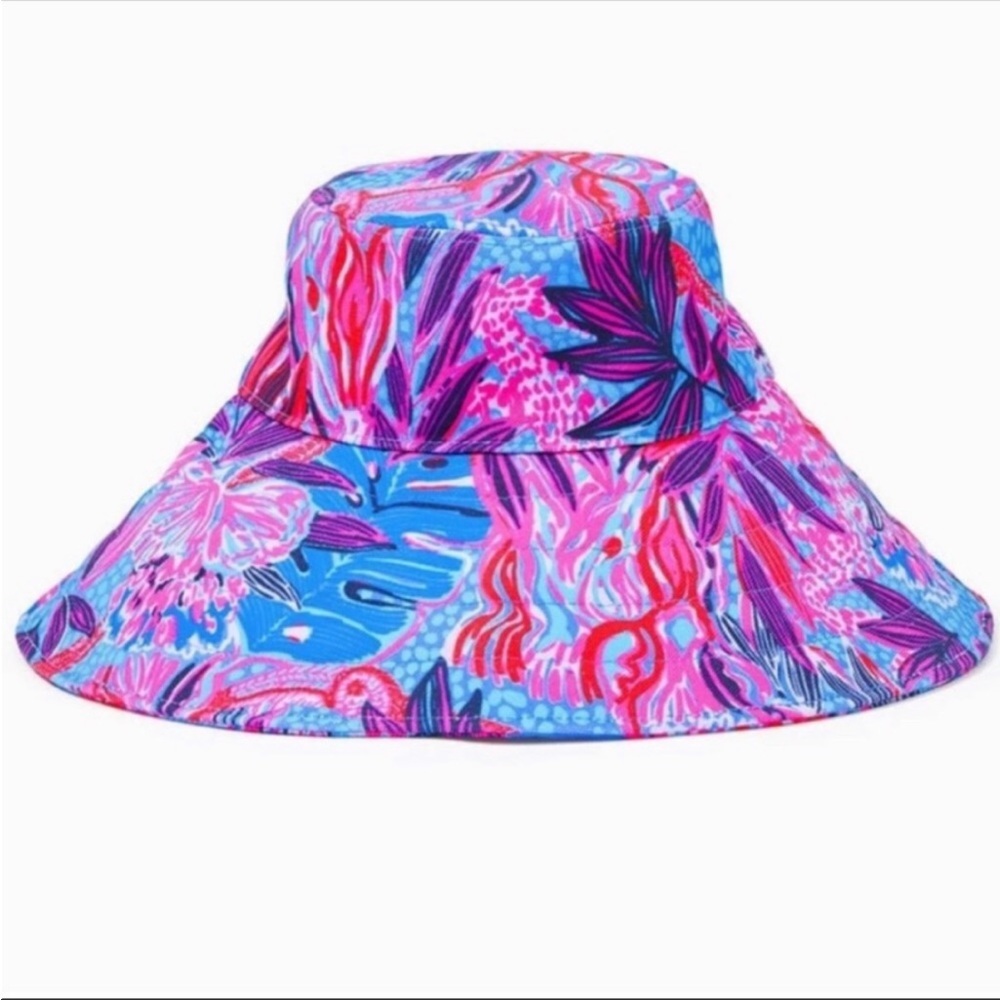 Lilly Pulitzer Ruby Red Wild Times GWP Sun Hat